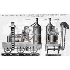LNWR 1875 Ballasting Machine